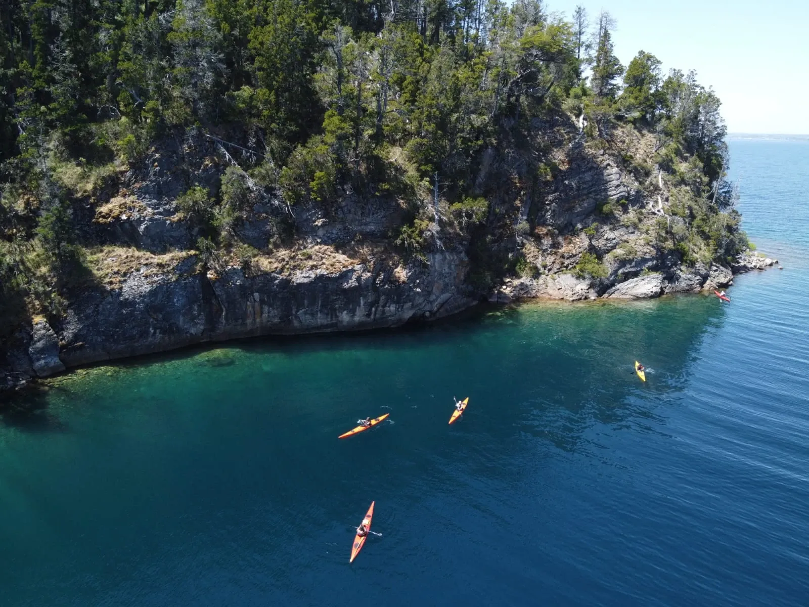 Excursión de Kayak y Trekking en Isla Huemul