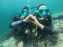 Bautismo de Buceo en Lago Moreno en Bariloche