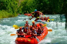 Rafting en el Río Atuel en San Rafael