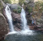 Trekking en Familia a Cascada Esmeralda en Merlo 