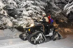 Noche Nórdica en Moto de Nieve y Cena