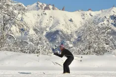 Clase Grupal de Esquí Nórdico en Bariloche