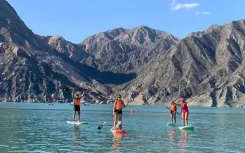 Bautismo de SUP en Dique Punta Negra de San Juan