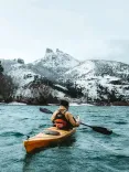 Kayak en el Valle Encantado por el río Limay