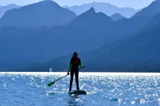 Travesía en SUP en Dique Punta Negra de San Juan